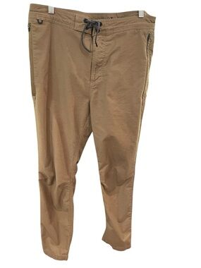 Roark Layover Traveler Pant SZ 32 Outdoor Hiking Tan
